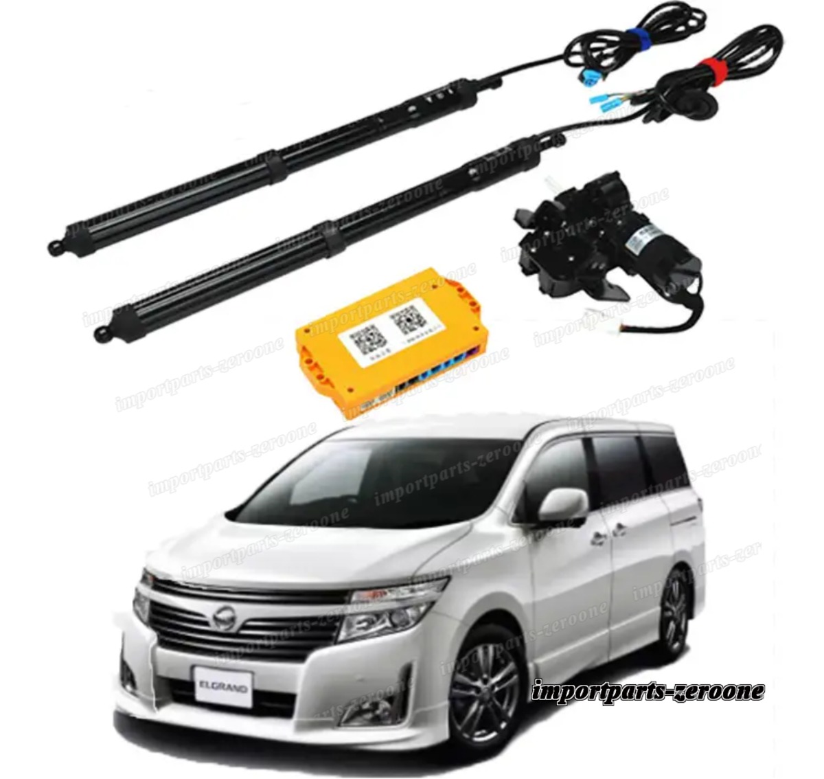 日産 エルグランド 2017-2019 電動パワーテールゲート - FRD-1129 