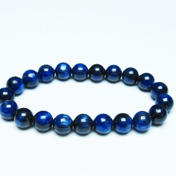 カイヤナイト ブレスレット 10mm 一点物 メール便可 [M便 1/10] 111-48070