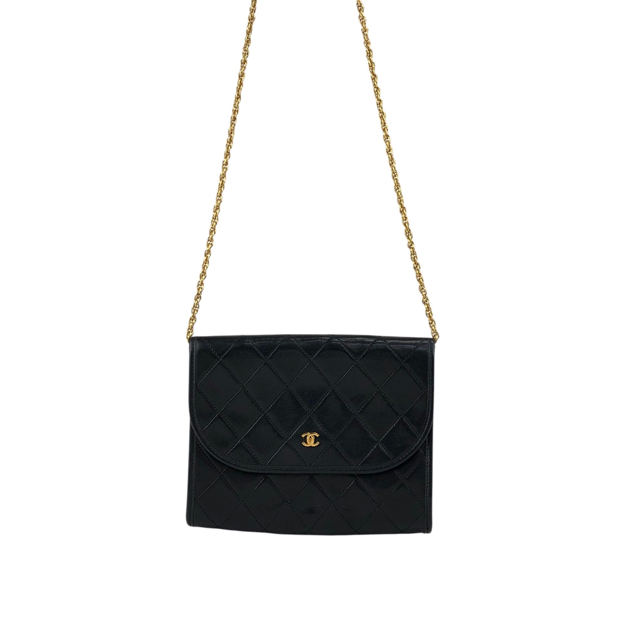 CHANEL シャネル ショルダーバッグ ブラック マトラッセ ココマーク