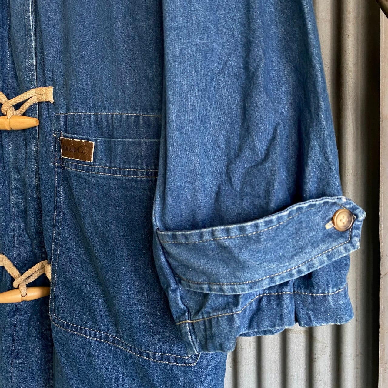 90〜00年代 Denim & Co. デニムダッフルコート レディース2XL相当