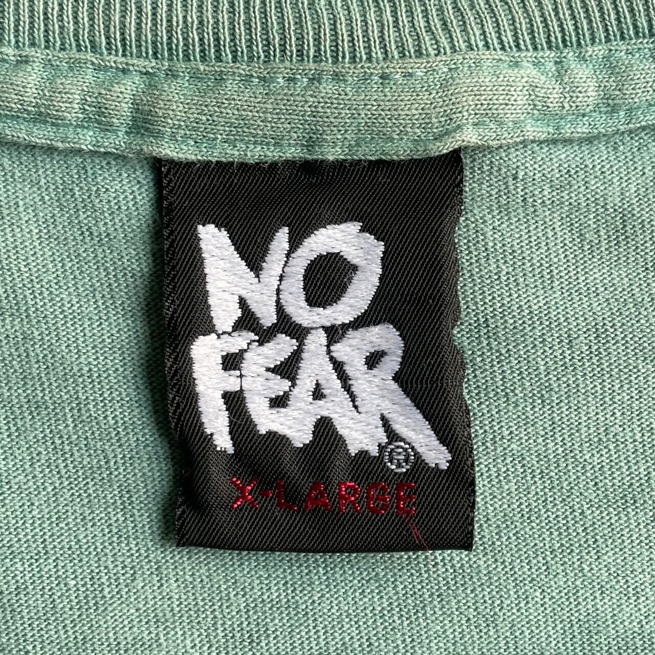 90年代 USA製 NO FEAR バックプリント Tシャツ メンズXL 古着 90s