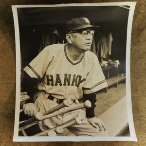 2400G4 阪急ブレーブス 藤本定義 1950年代 プロ野球 古写真 昭和レトロ ヴィンテージ 資料
