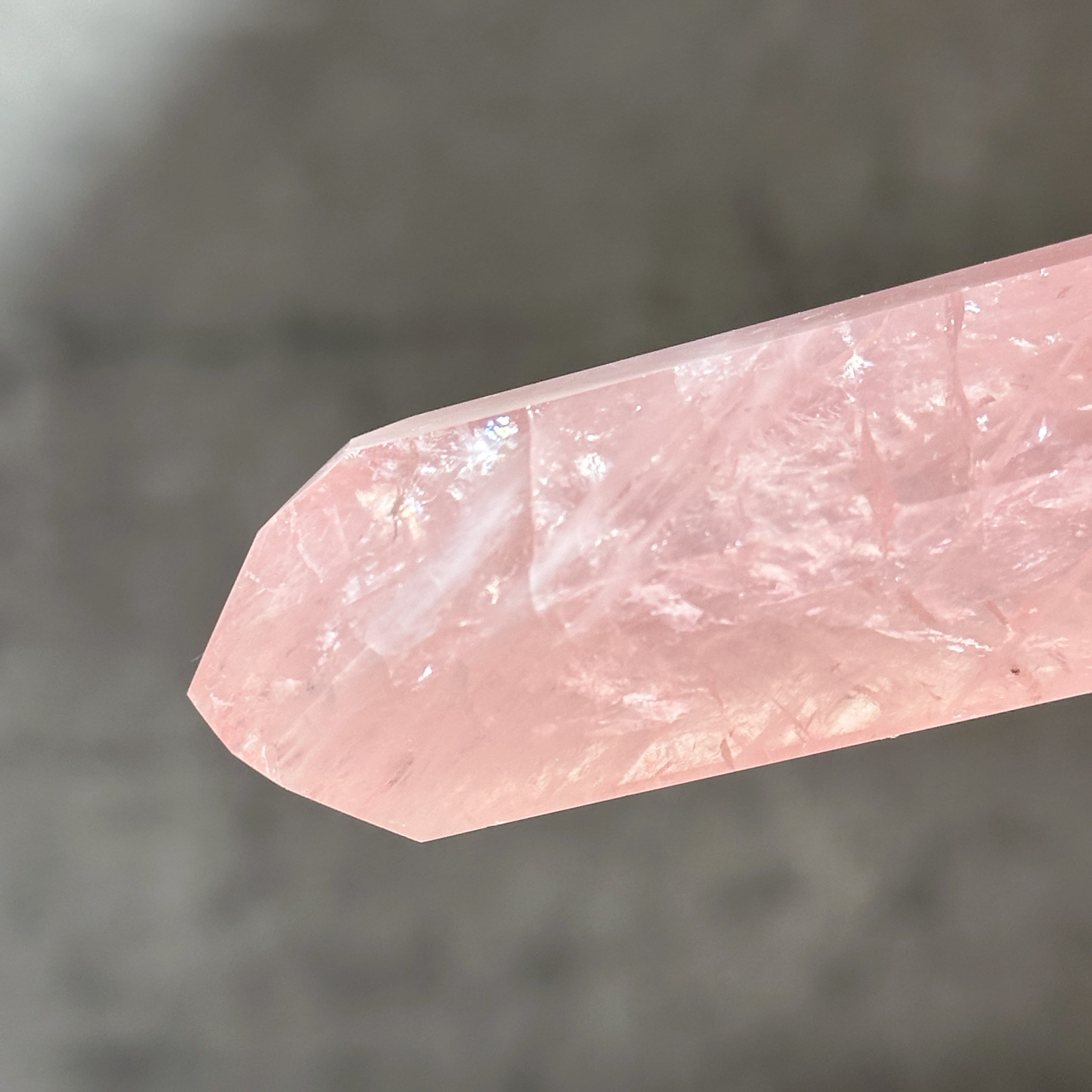 高品質】バイーア産ローズクォーツ タワー11◇ Rose Quartz ◇天然石