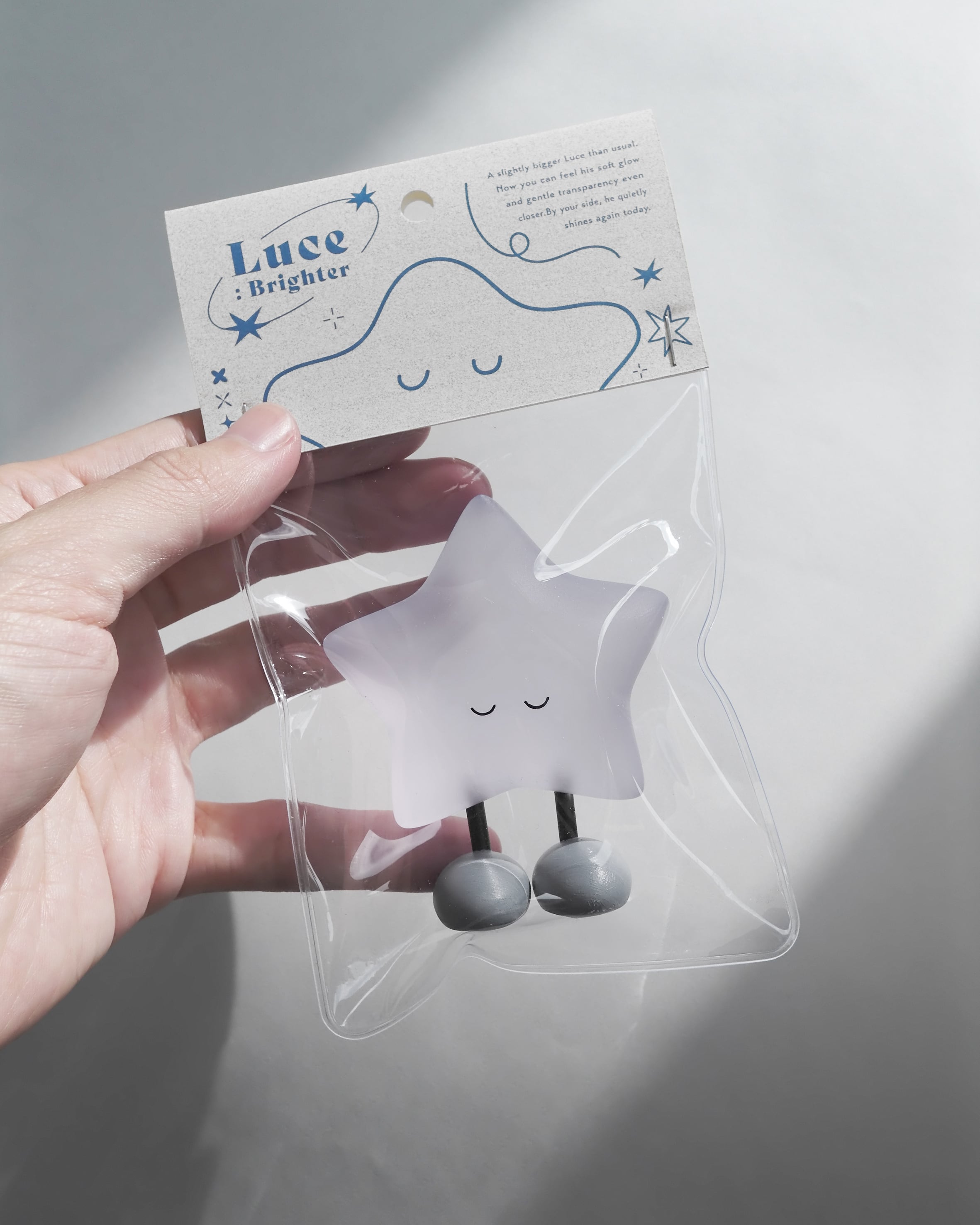 Luceフィギュア(ビッグサイズ) ライトブルー | hankachiのshopページ