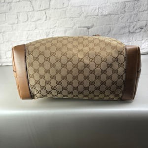GUCCI グッチ GG キャンバス トートバッグ ベージュ A-12886