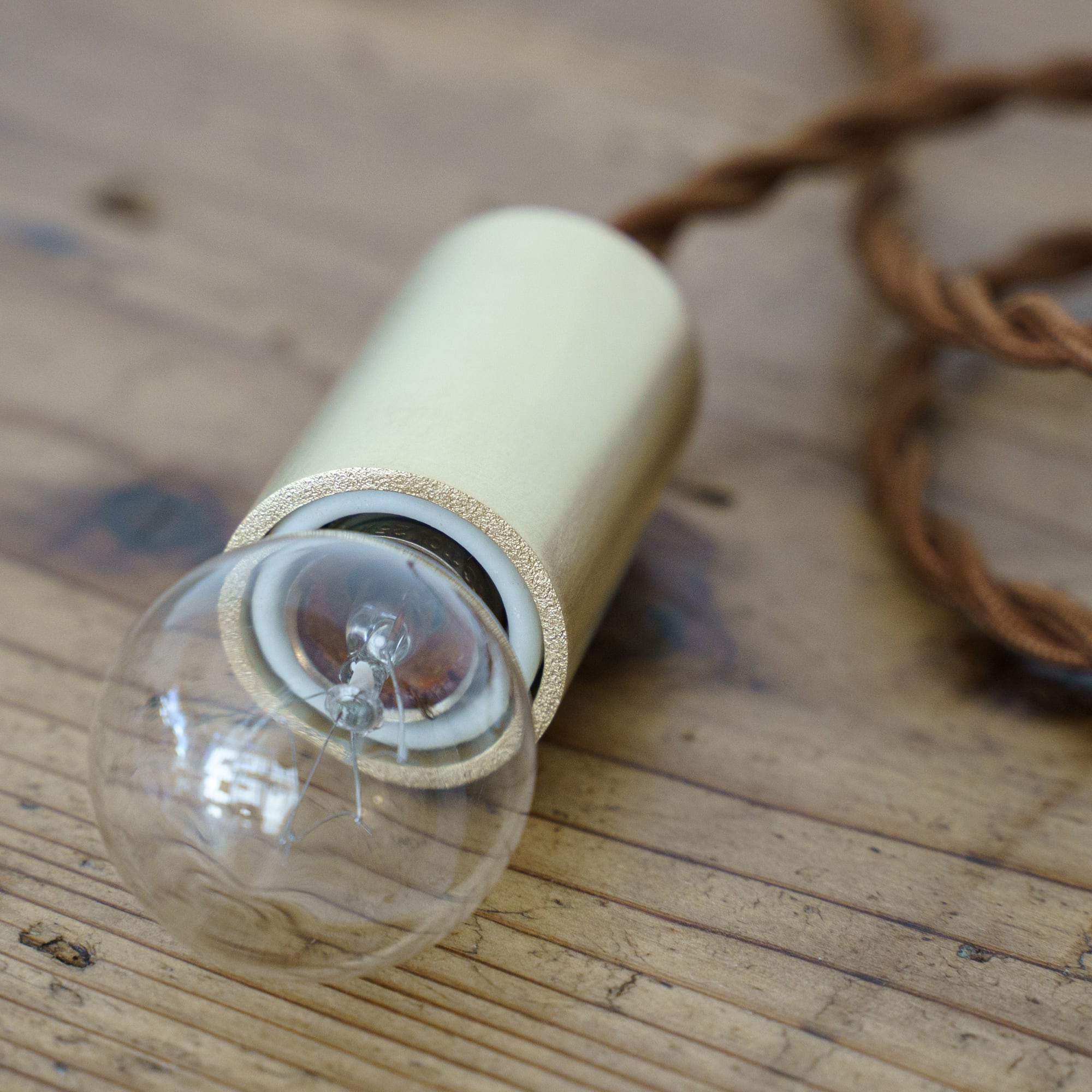 受注製作】ペンダントランプ＜ロゼE17＞ / 真鍮 pendant lamp <rosee