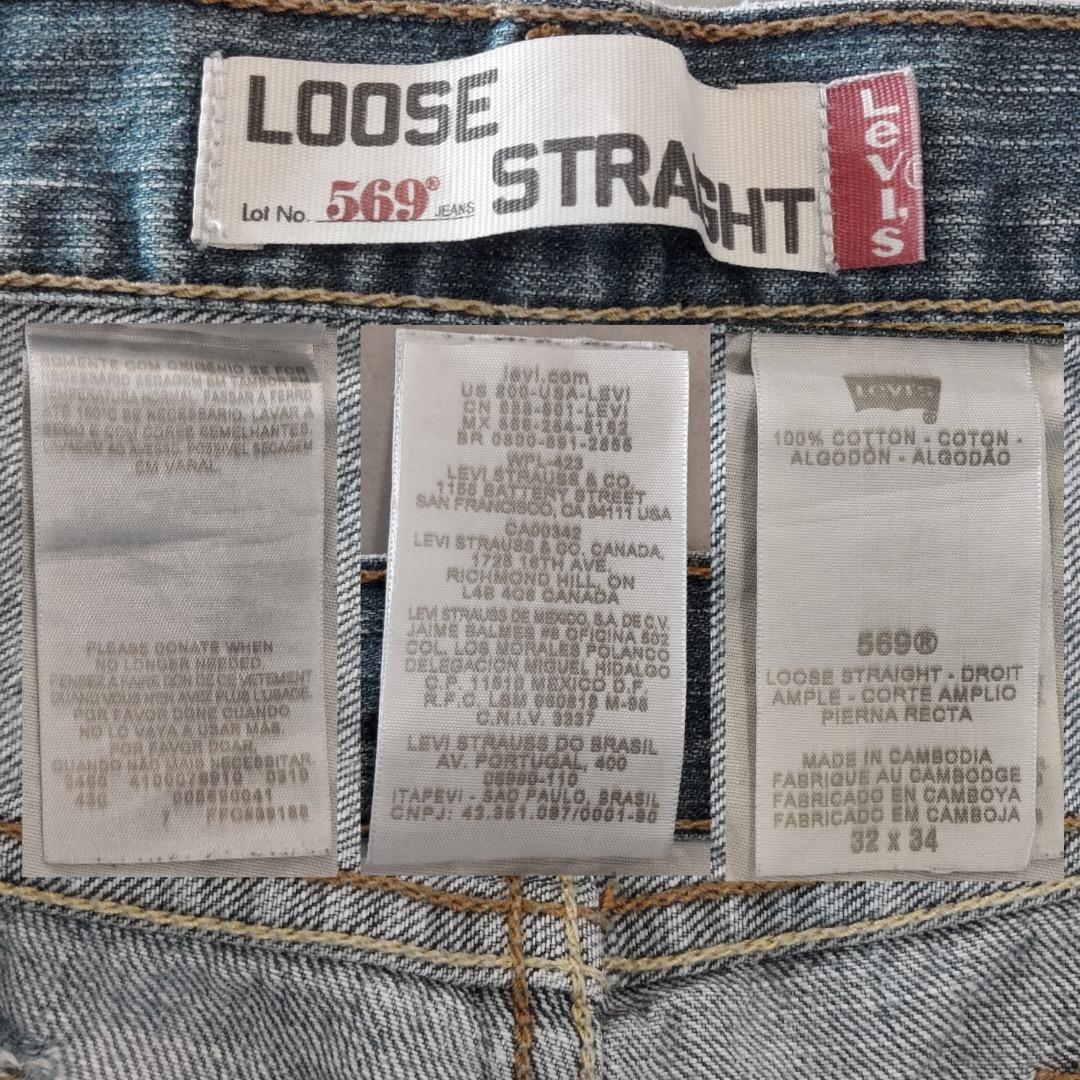 リーバイス569 Levis W32 ブルーデニム 古着 ボトム 19802 | fuufu