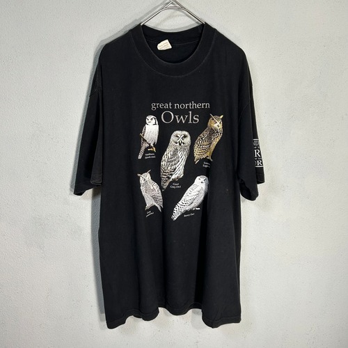 フクロウ 集合 tee