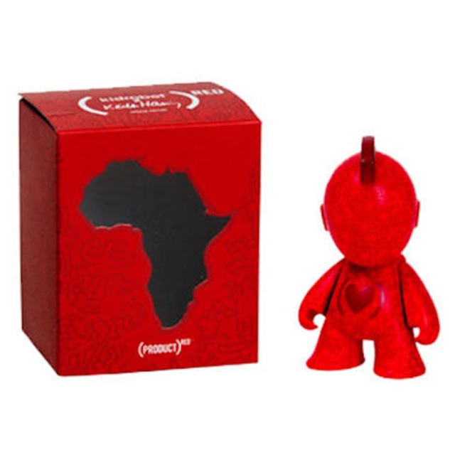 Kidrobot x (RED) x Keith Haring Mini Figure Art Toy 3-Inch