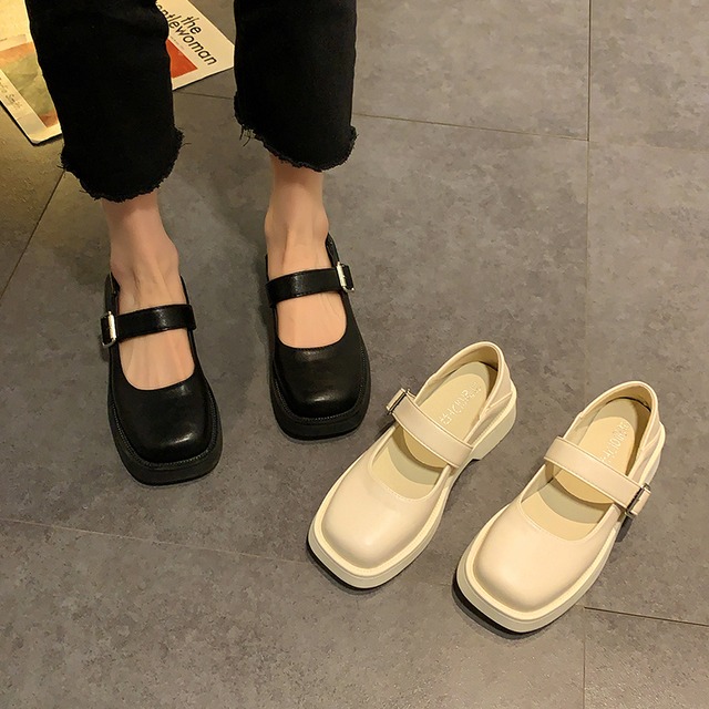 シングルスプリングレザーレッド 靴 シューズ 春物 ラウンドトー 部族の婦人靴12452102669