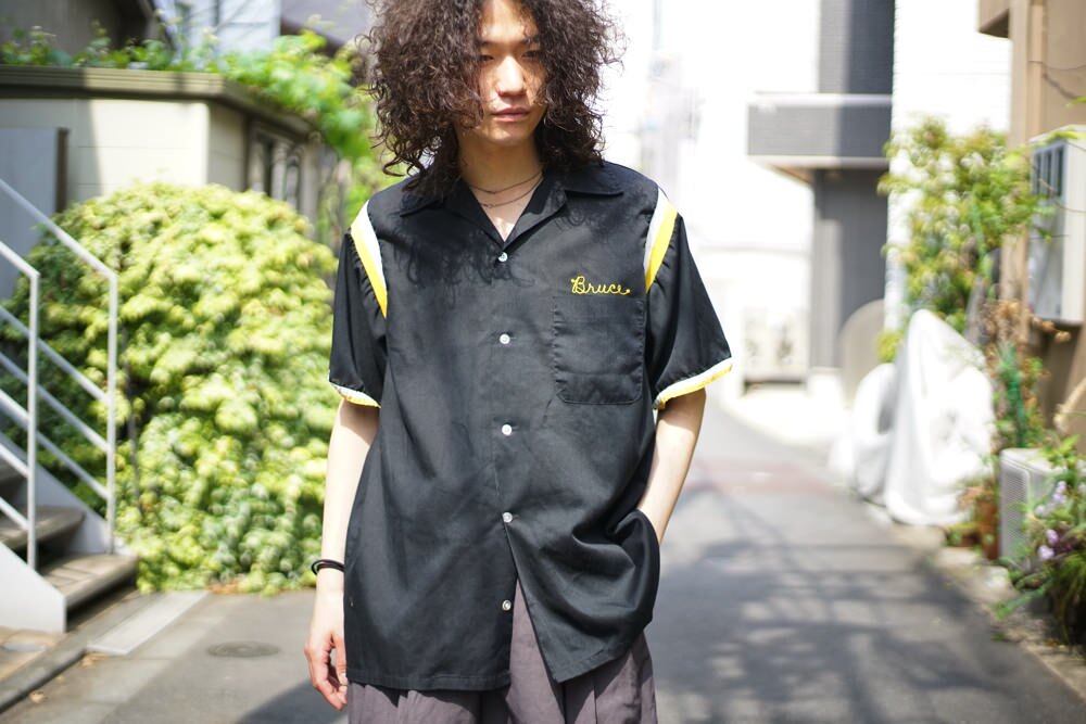 Hilton [Hilton] Vintage Bowling Shirt [1970s-] Vintage Bowling