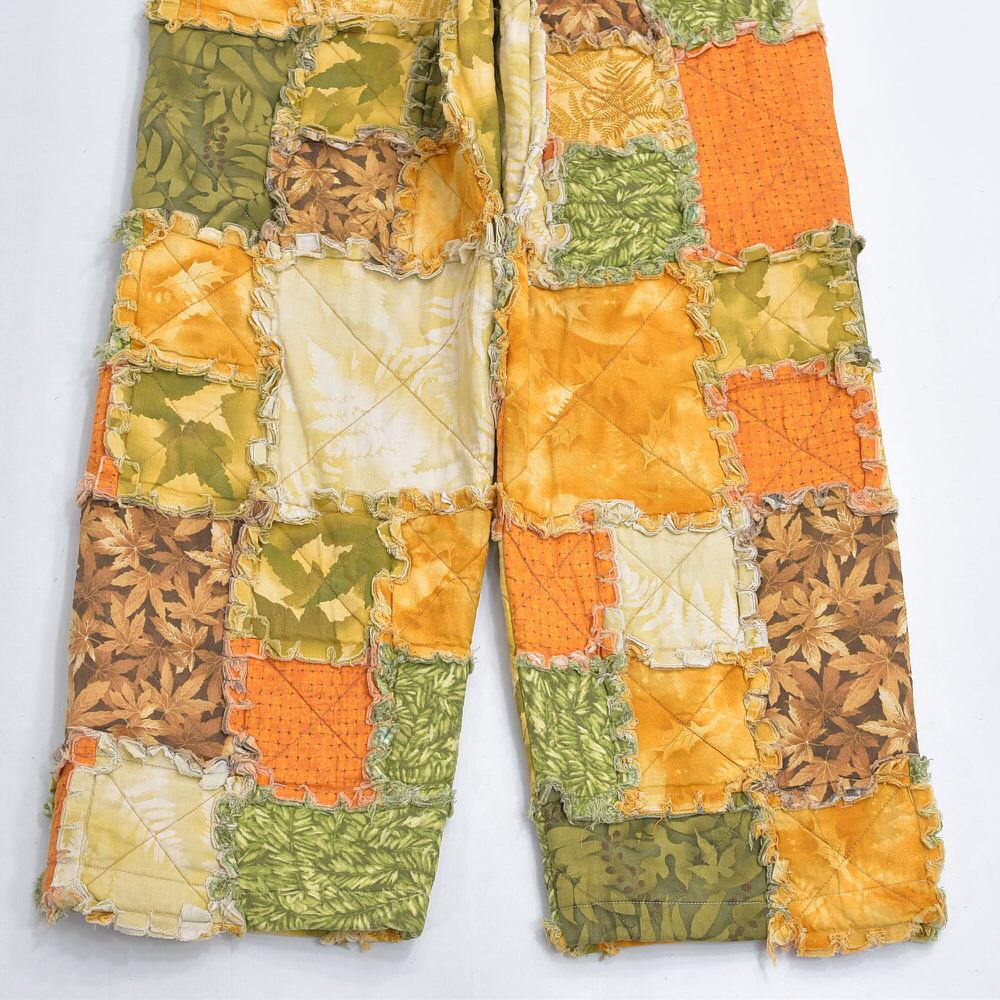 yuruly＊パッチワークリメイクパンツ 14パッチワークパンツ | YuRuly