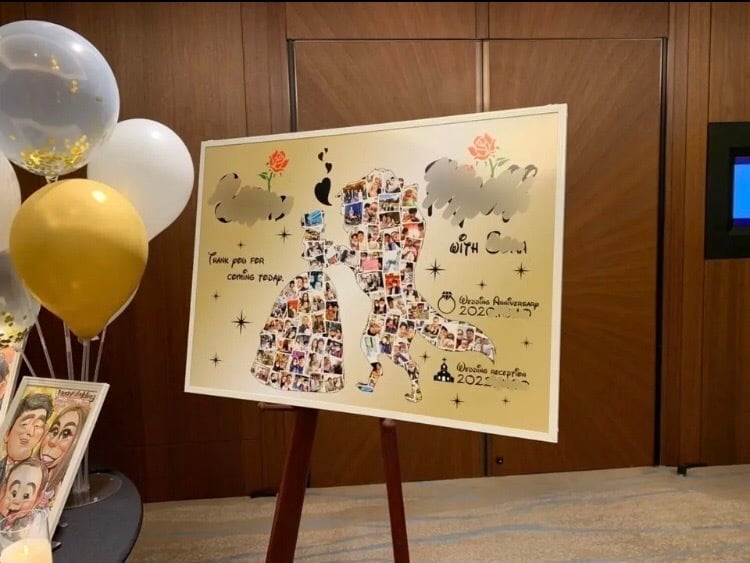 人気No.1♡】美女と野獣① / ウェルカムボード 結婚式 二次会