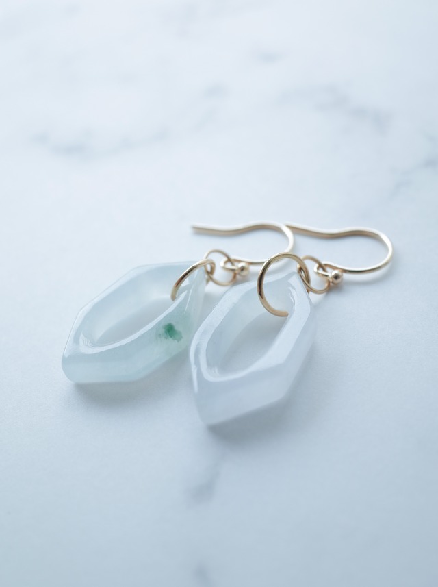 Jadeite Earrings - 1