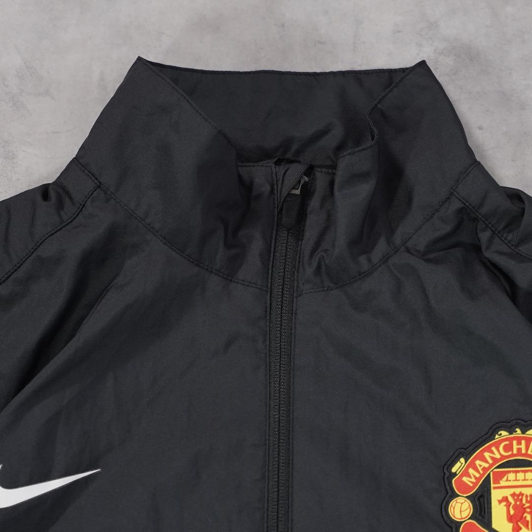 ナイキ マンチェスターユナイテッド ジャケット サッカー XL 黒 18259