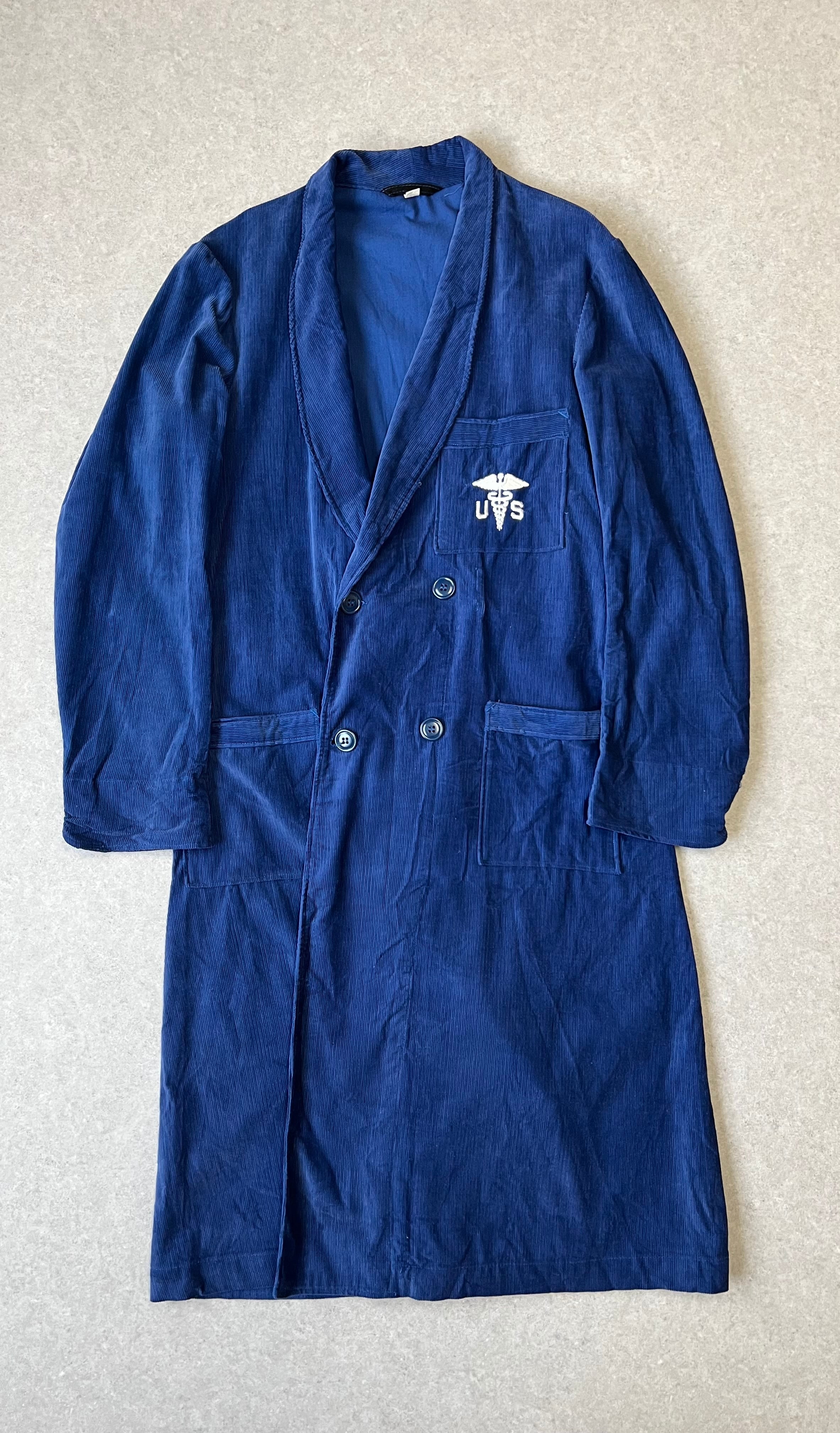 1950's Beau Fort Vintage French Work Black Moleskin Jacket ビュー