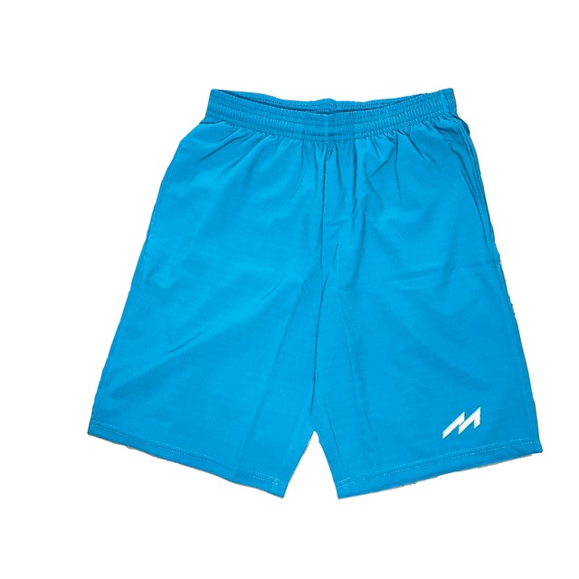 Jagged pattern Piste  Half Pants TURQUOISE（MHPP-2402TQS）