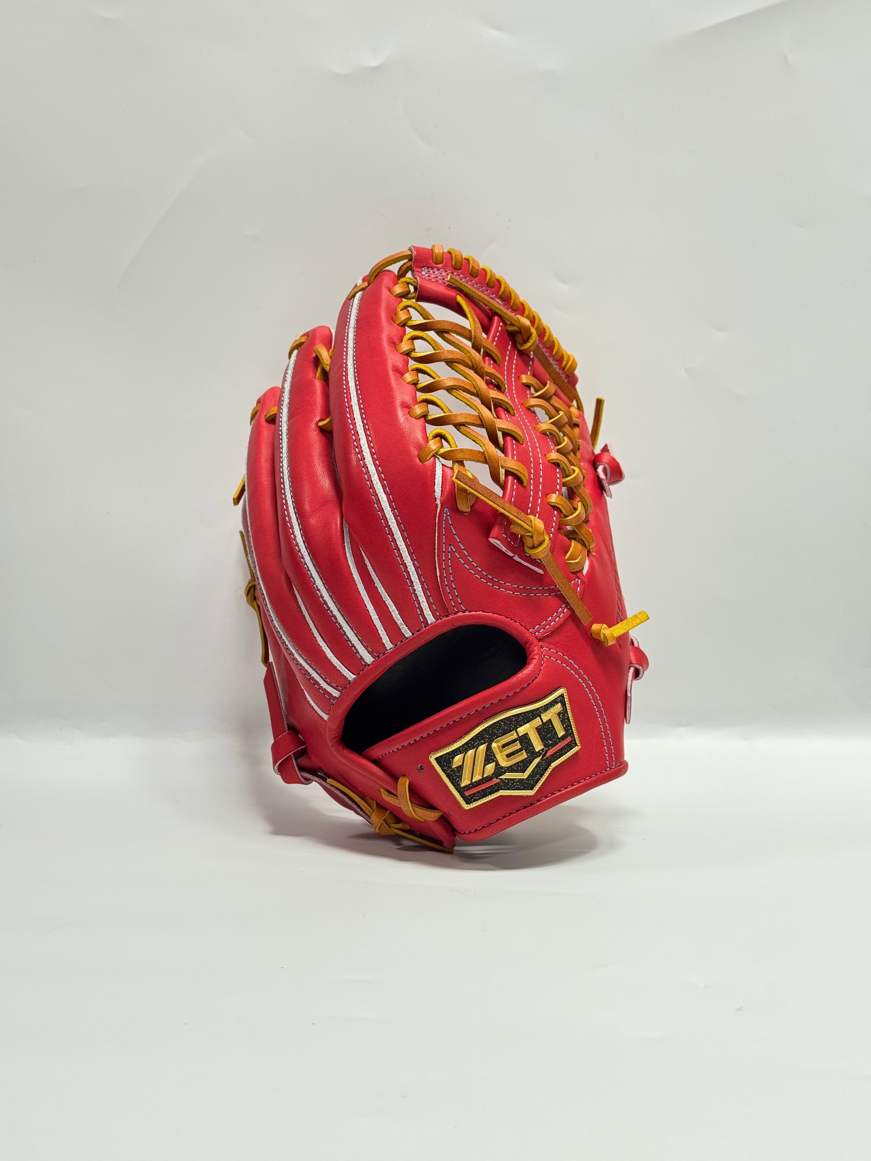 ダークレッド レザー 硬式グローブ michiisports