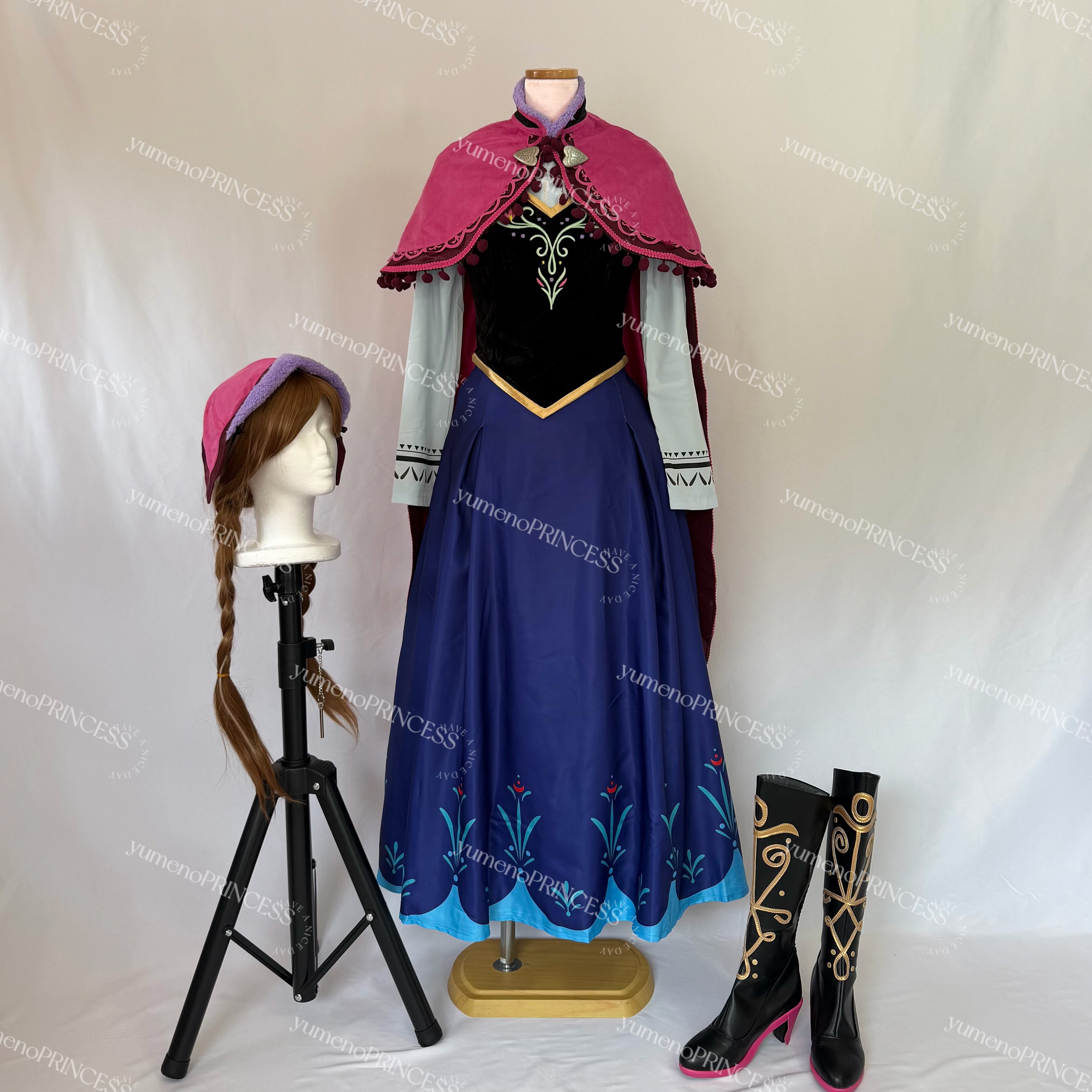 dハロ アナと雪の女王 雪山アナ オーダーメイド衣装 | yumenoPRINCESS