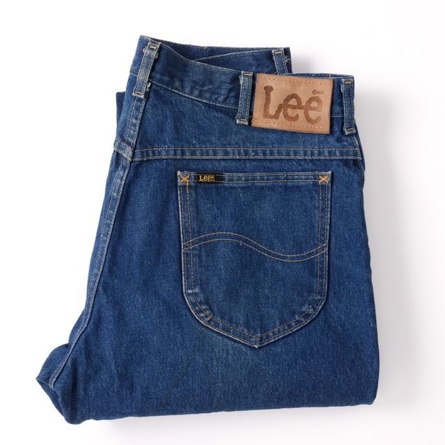 【逸品】80s Lee vintage denim RIDERS 200-0147 made in USA mint condition 42TALON ZIP 実寸W32 80年代 リー オリジナル  ヴィンテージ デニム