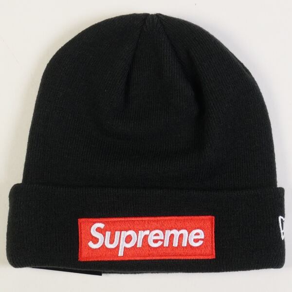 新品未使用　supreme Box Logo Beanie Black