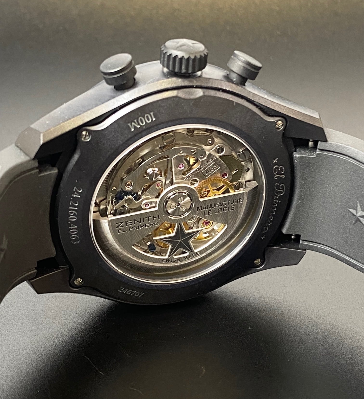 ZENITH ゼニス メンズ 腕時計 エル・プリメロ クロノマスター ブリット