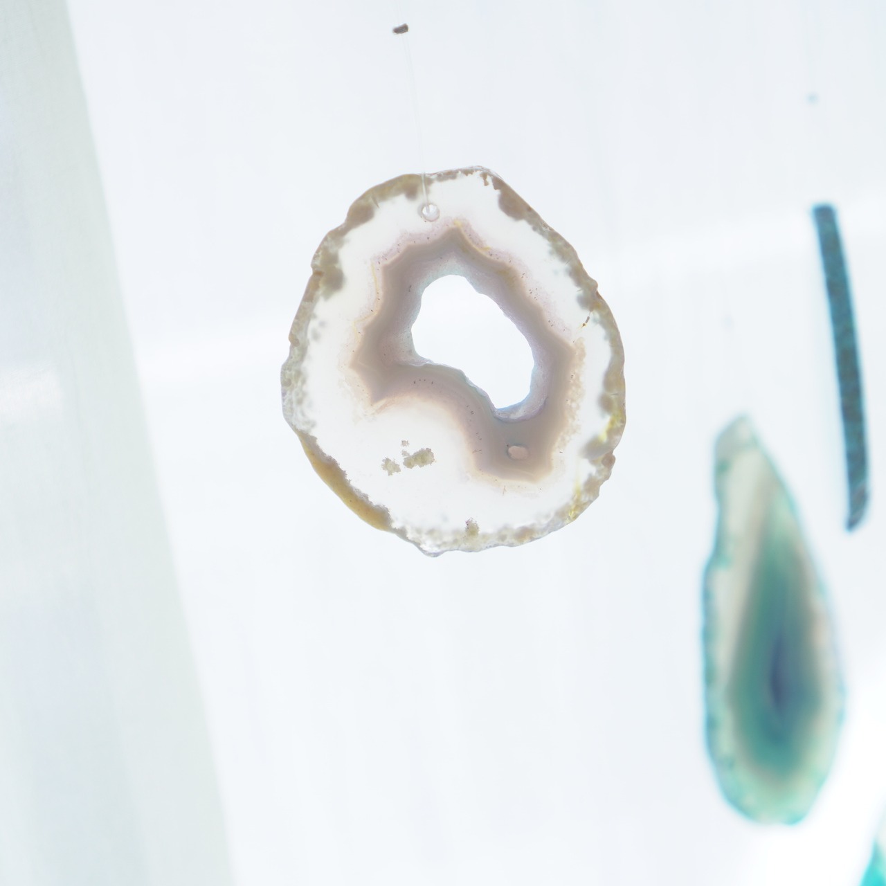 Sea Shallows 02 - アゲートヒーリングチャイム / Agate Sun Catcher Wind Chime 079