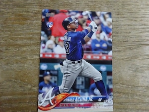 RONALD ACUNA JR. RC 2018 TOPPS UPDATE