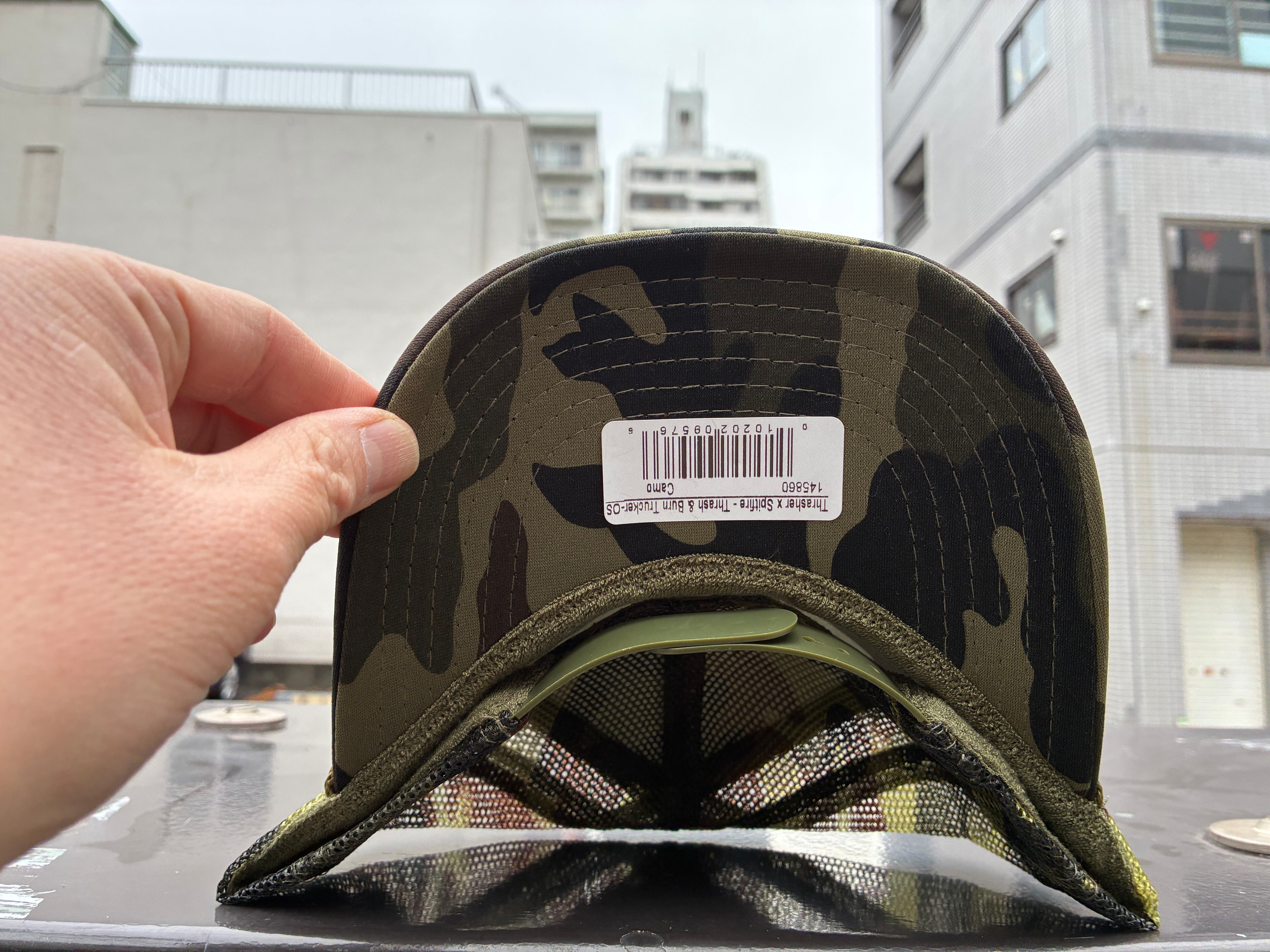 THRASHER×SPITFIRE Thrash & Burn Trucker | FANTASTIC