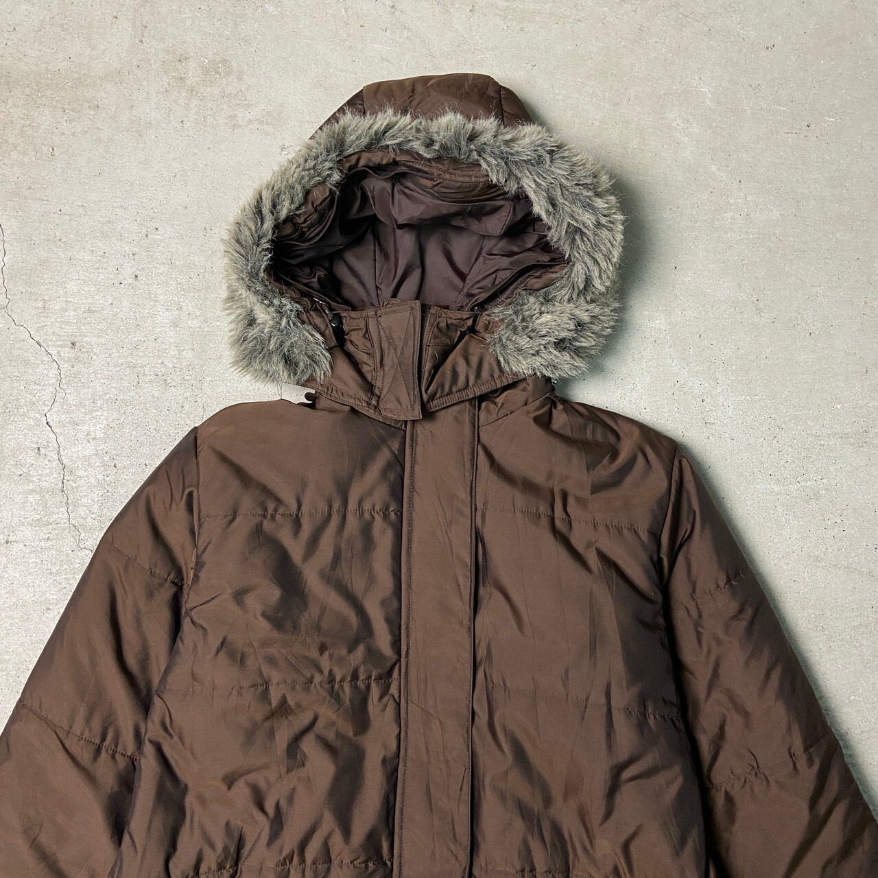 90年代 L.L.BEAN エルエルビーン フェイクダウンコート レディースL 