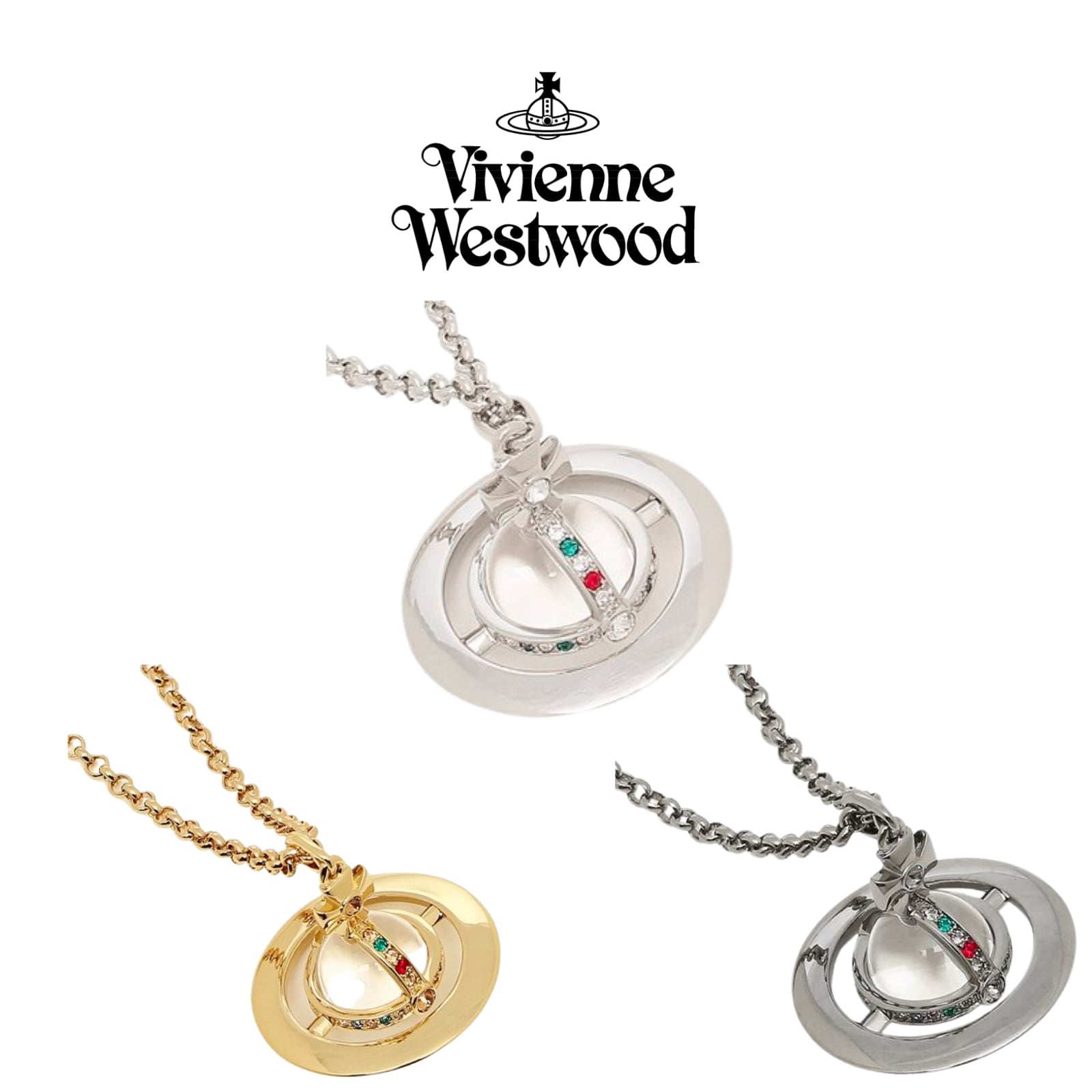 viviennewestwood SMALL ORBネックレス