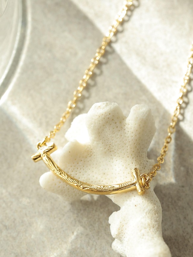 【2/6再入荷】316L hawaiian Tbar necklace  #n08