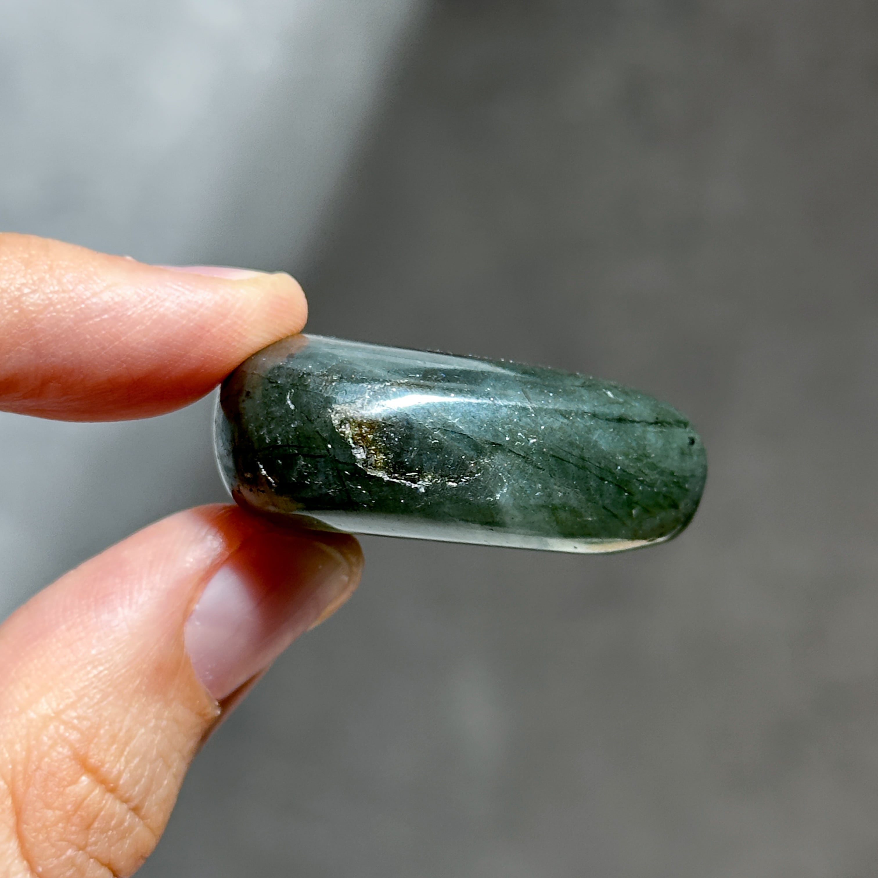 ラブラドライト タンブル95◇ Labradorite ◇天然石・鉱物