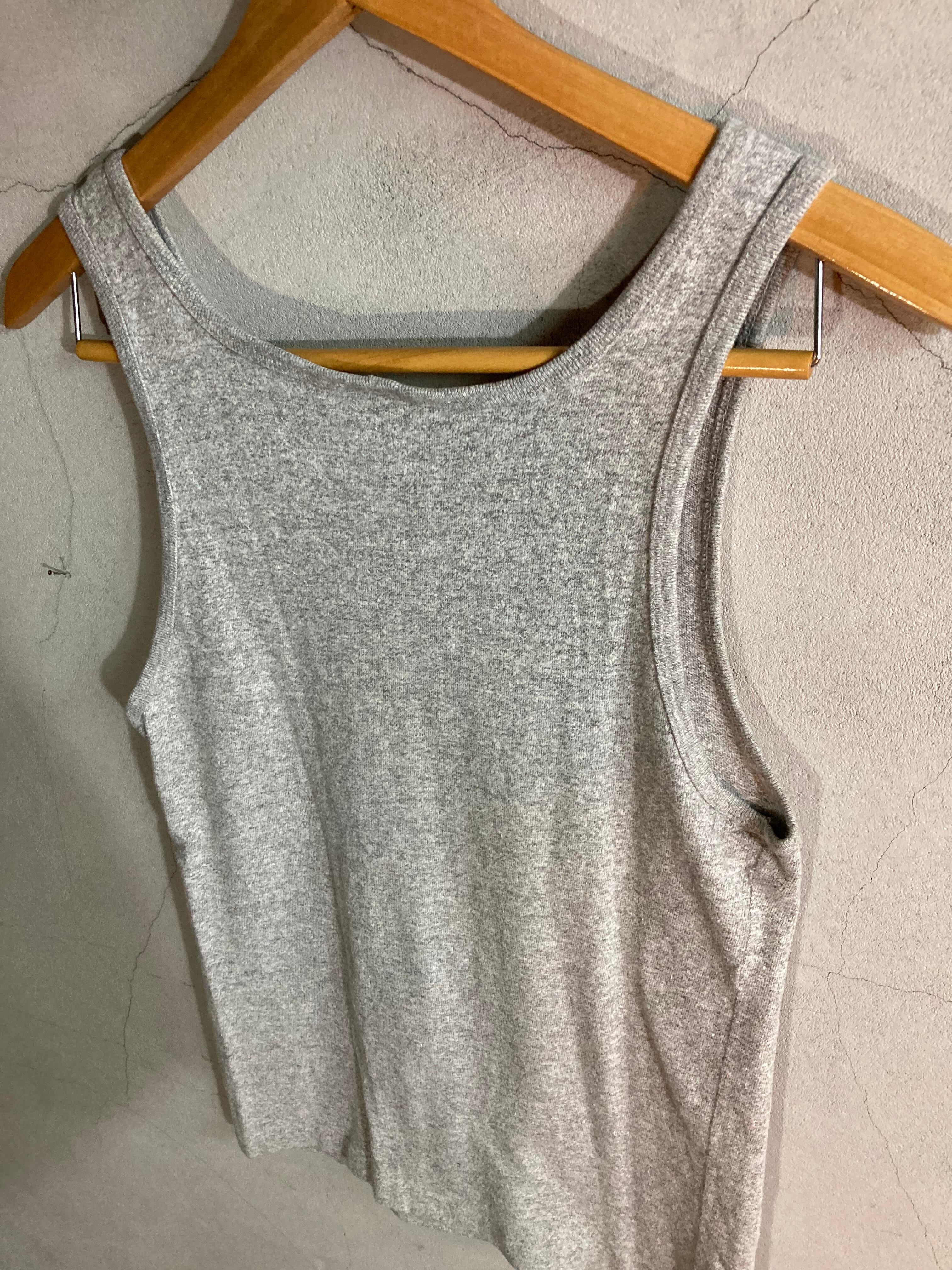 Christian DADAプリントタンクトップ グレー Christian DADAプリントタンクトップ グレー Christian DADAプリント