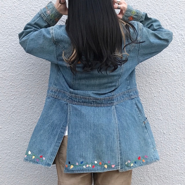 USED】70s Levis リーバイス サファリジャケット デニム ジャケット 
