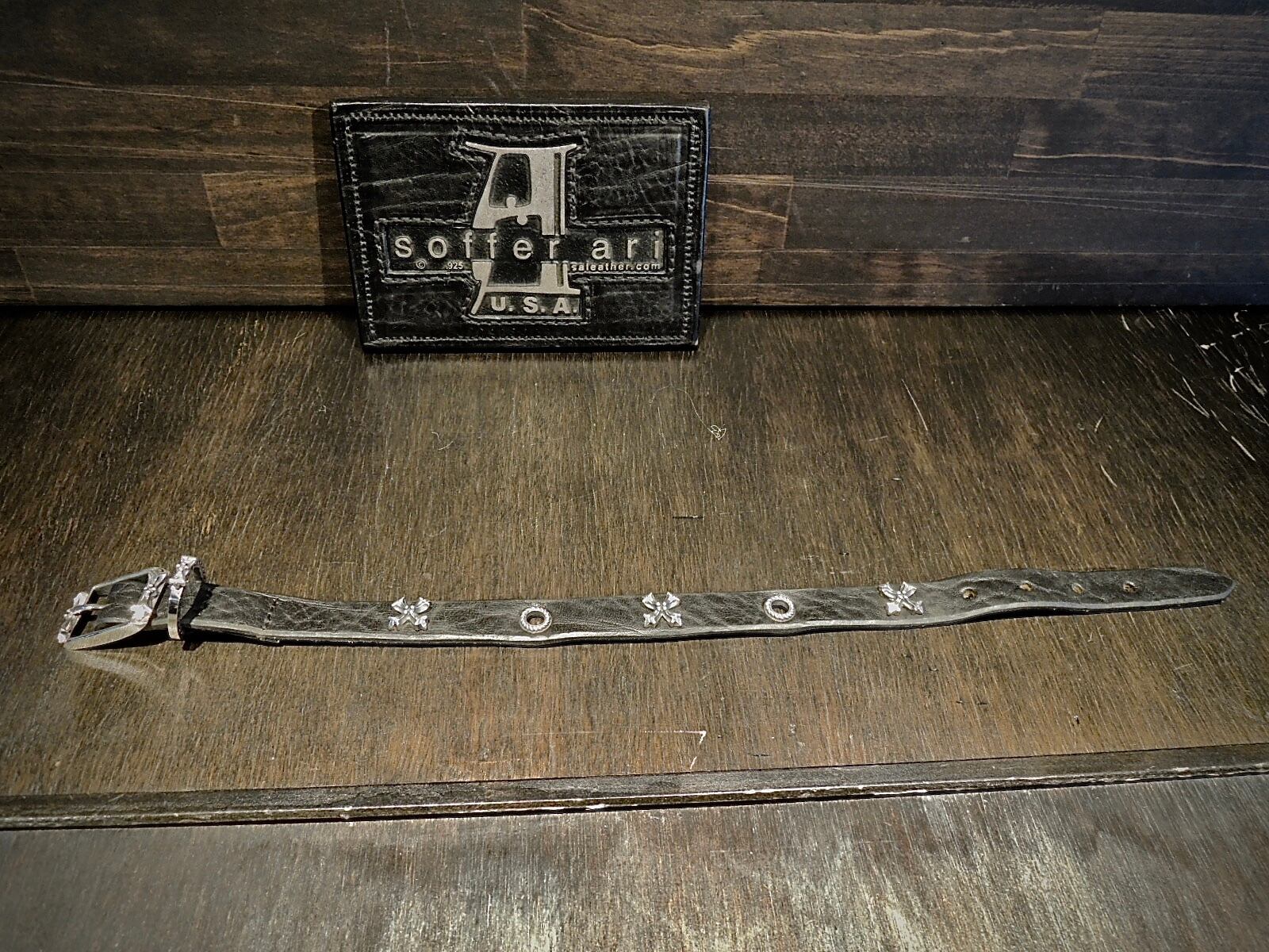 SofferAri ソファーアリ ドッグタグ LARGE DOG TAG 百合