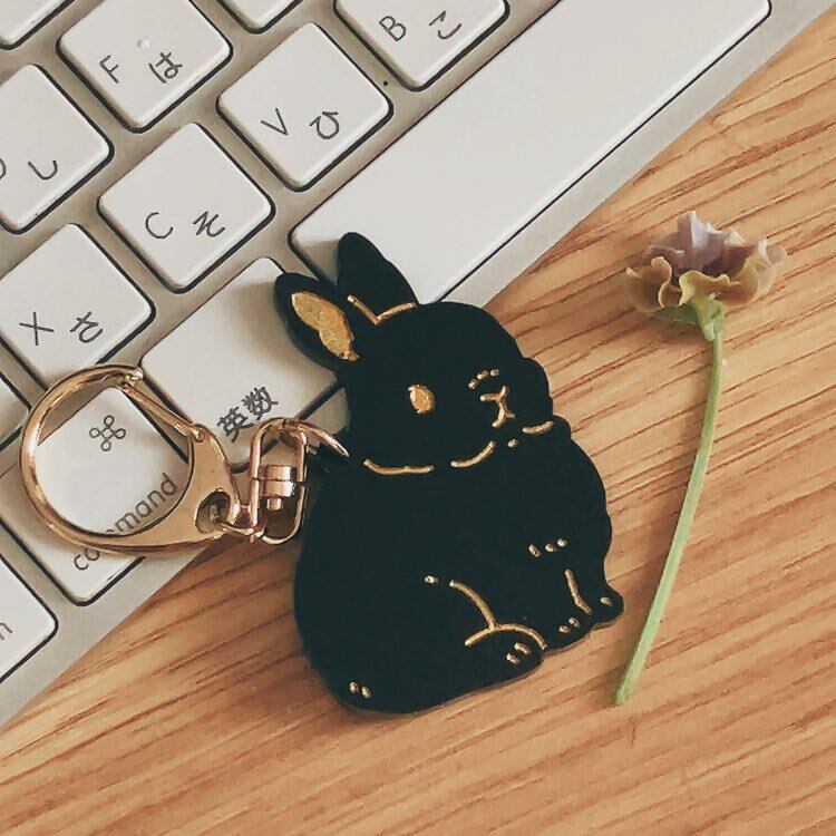 まるっとかわいい、ネザーさんのキーホルダー