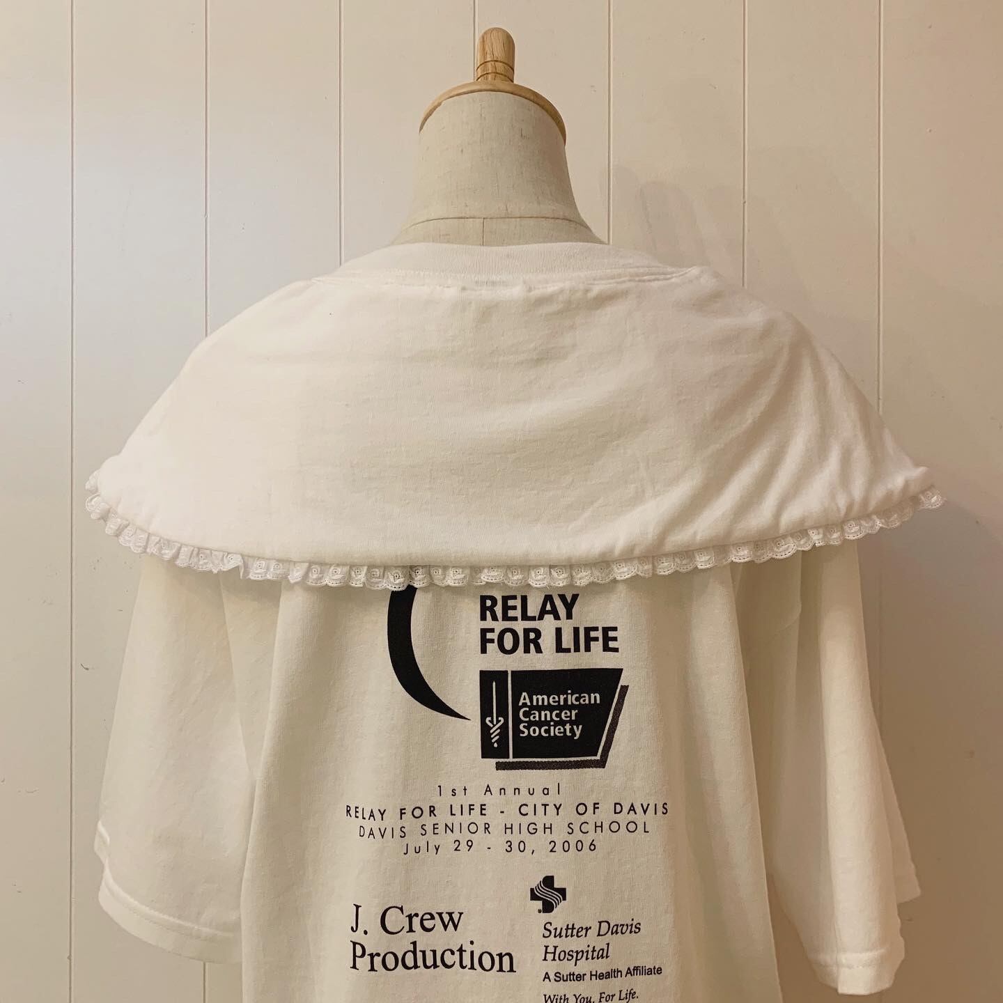 remake / bib collar handkerchief T