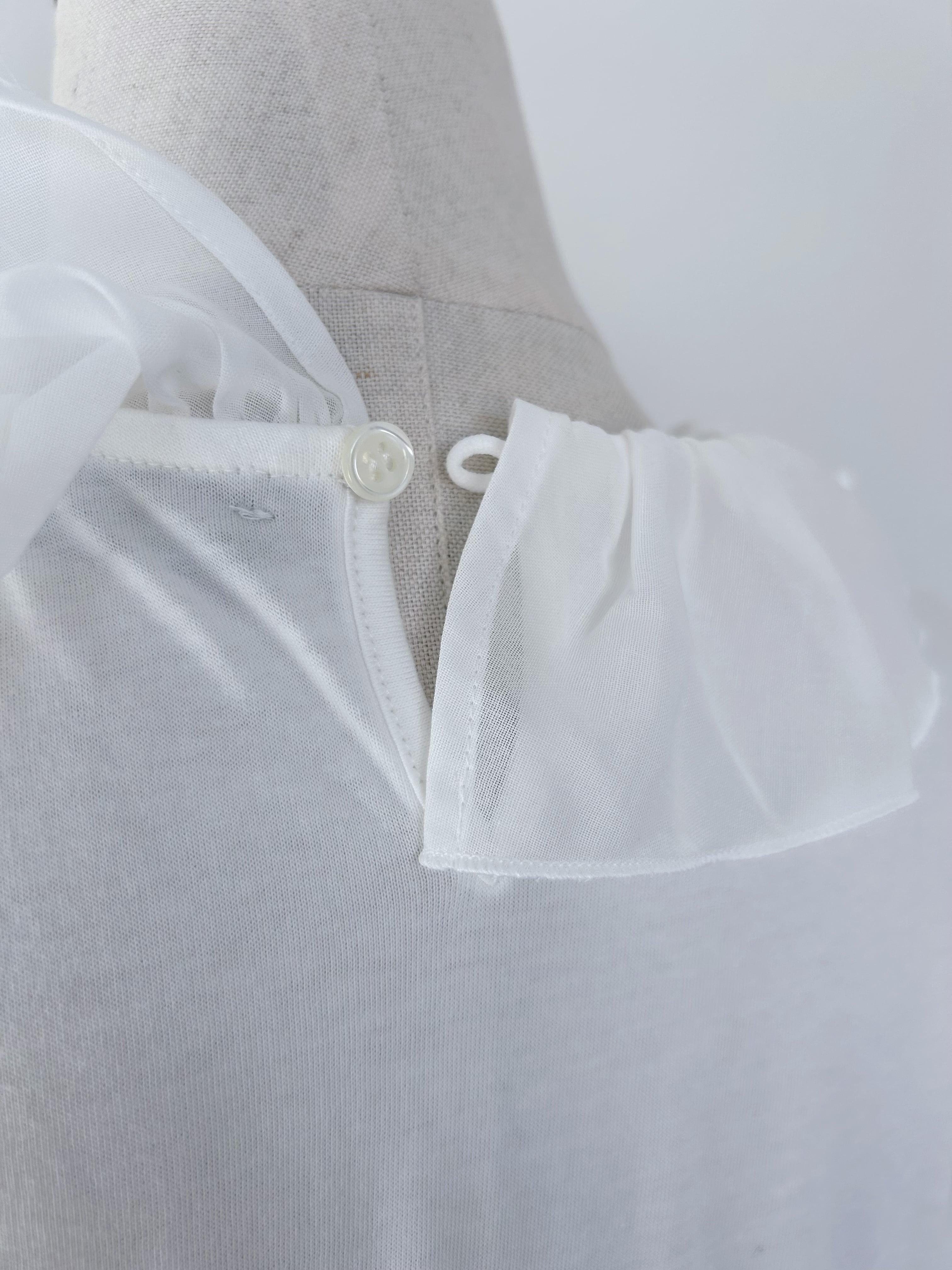 Bilitis dix-sept ans Voile Collar Long T | KOKO