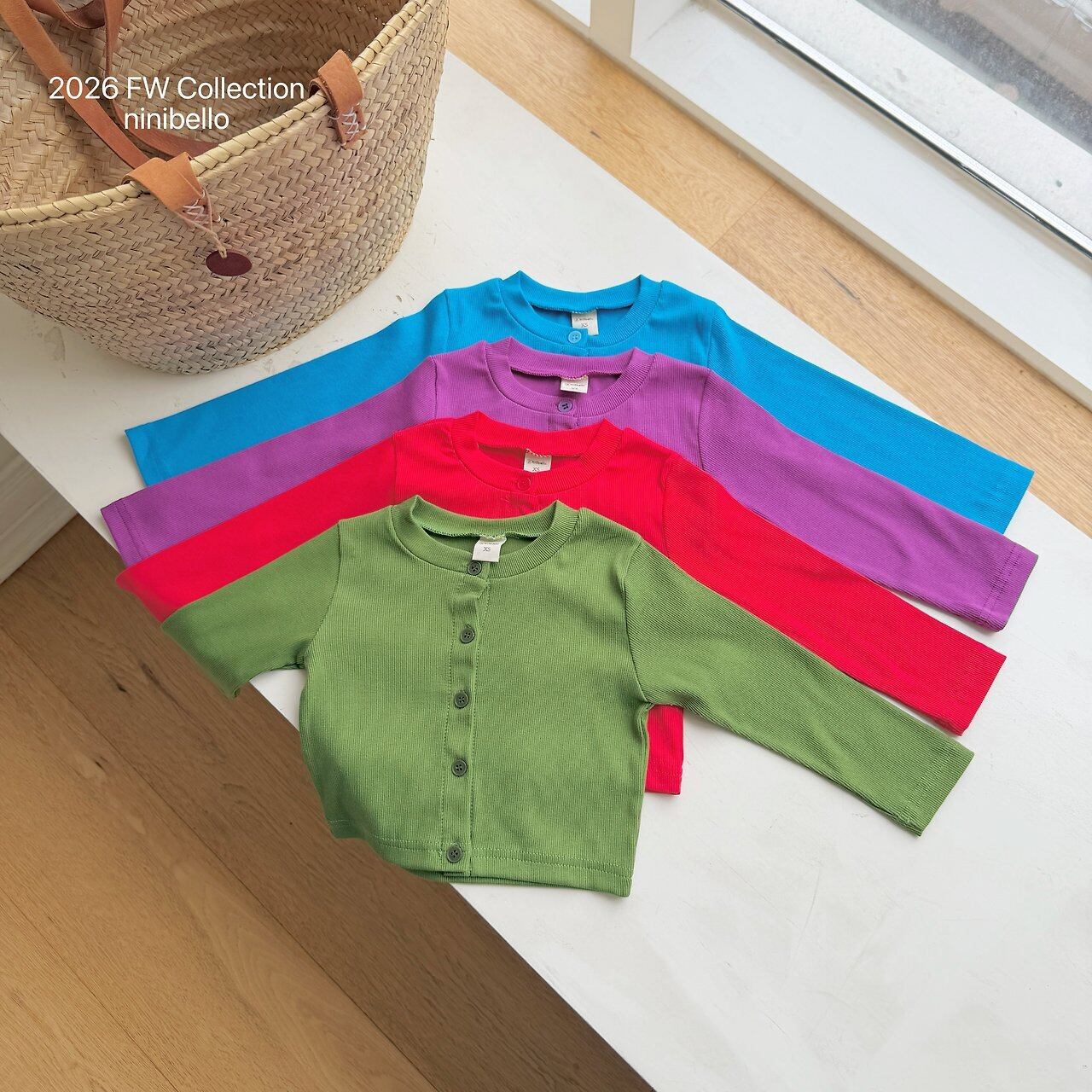 【予約】Salty Cardigan / ninibello