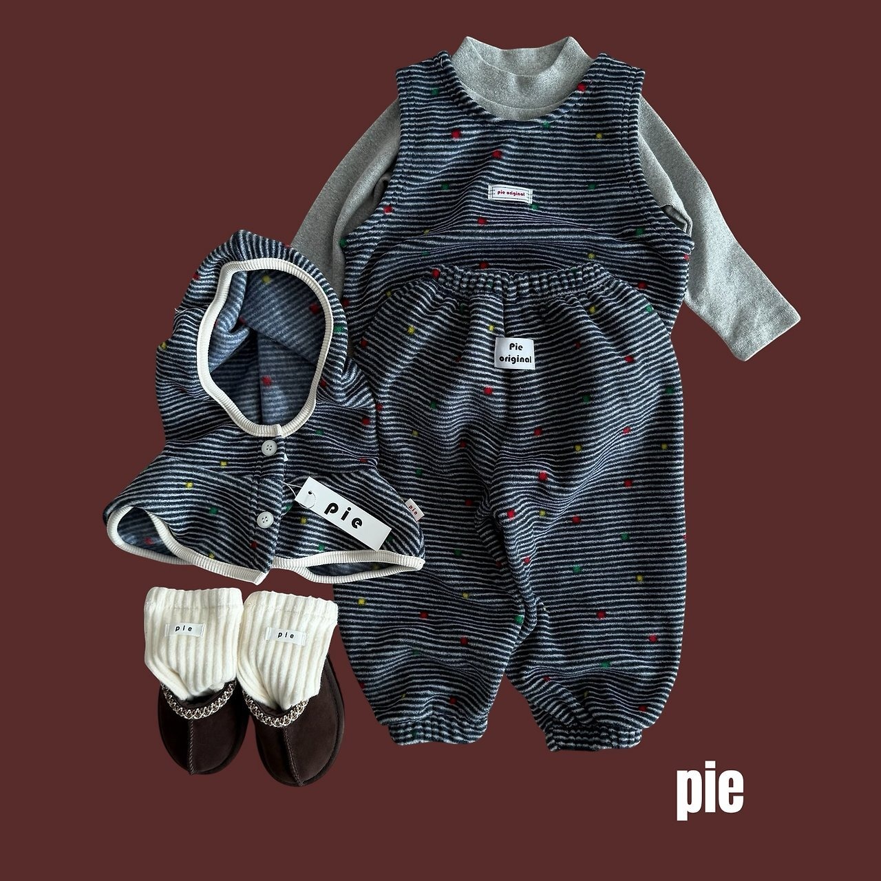 PIE［取寄］biyong layered vest 26winter