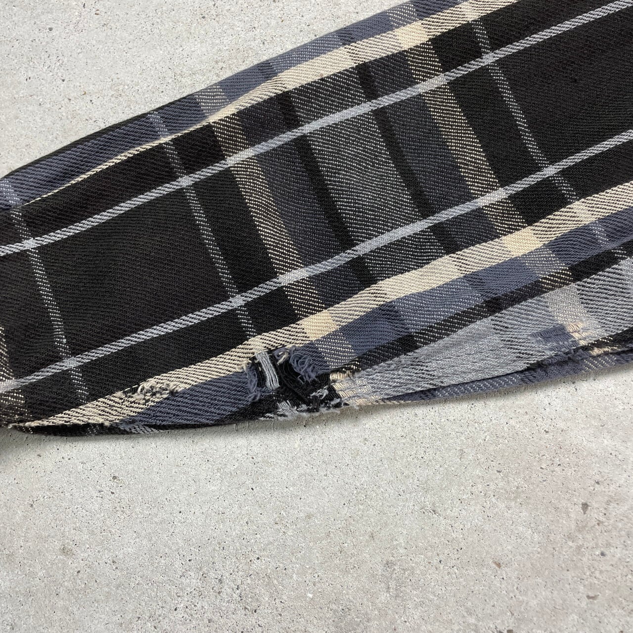 80年代〜 襤褸 Carhartt カーハート 長袖 ヘビーネルシャツ チェック