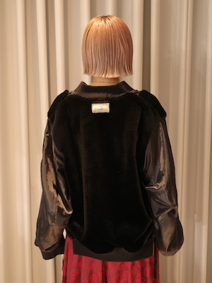 【25AW】FUMIE TANAKA フミエタナカ / fringe BL / リバーシブルブルゾン