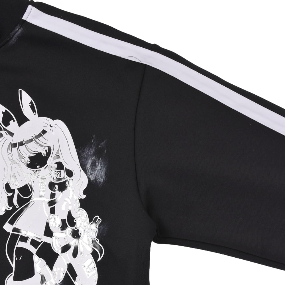 KIDILL】CYBER PUNK TRACK TOP STAIN PROCESSED | AYIN