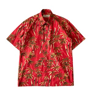 USED Aloha shirt / Two paddles / size M