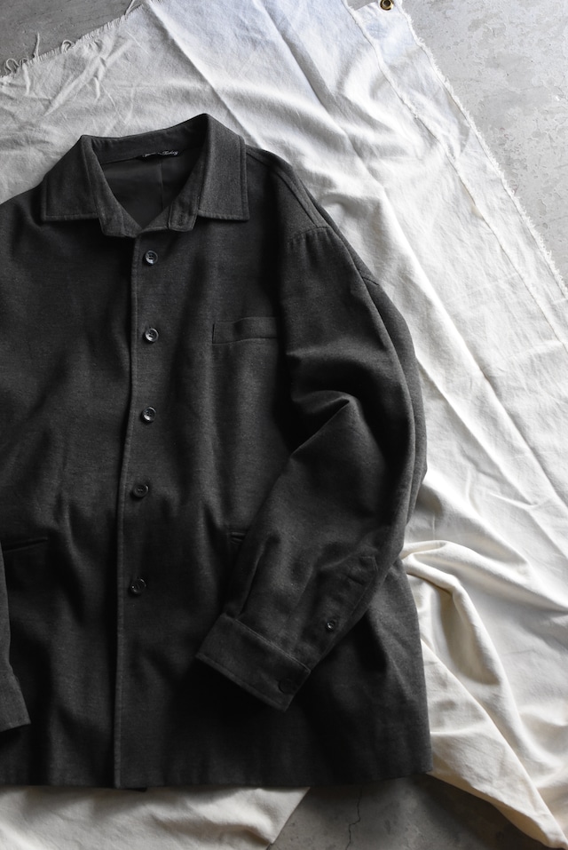 OK/80-90's brushed shirt jacket. MADE IN Turkey