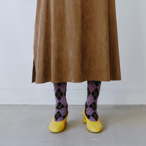 Argyle wool Long women