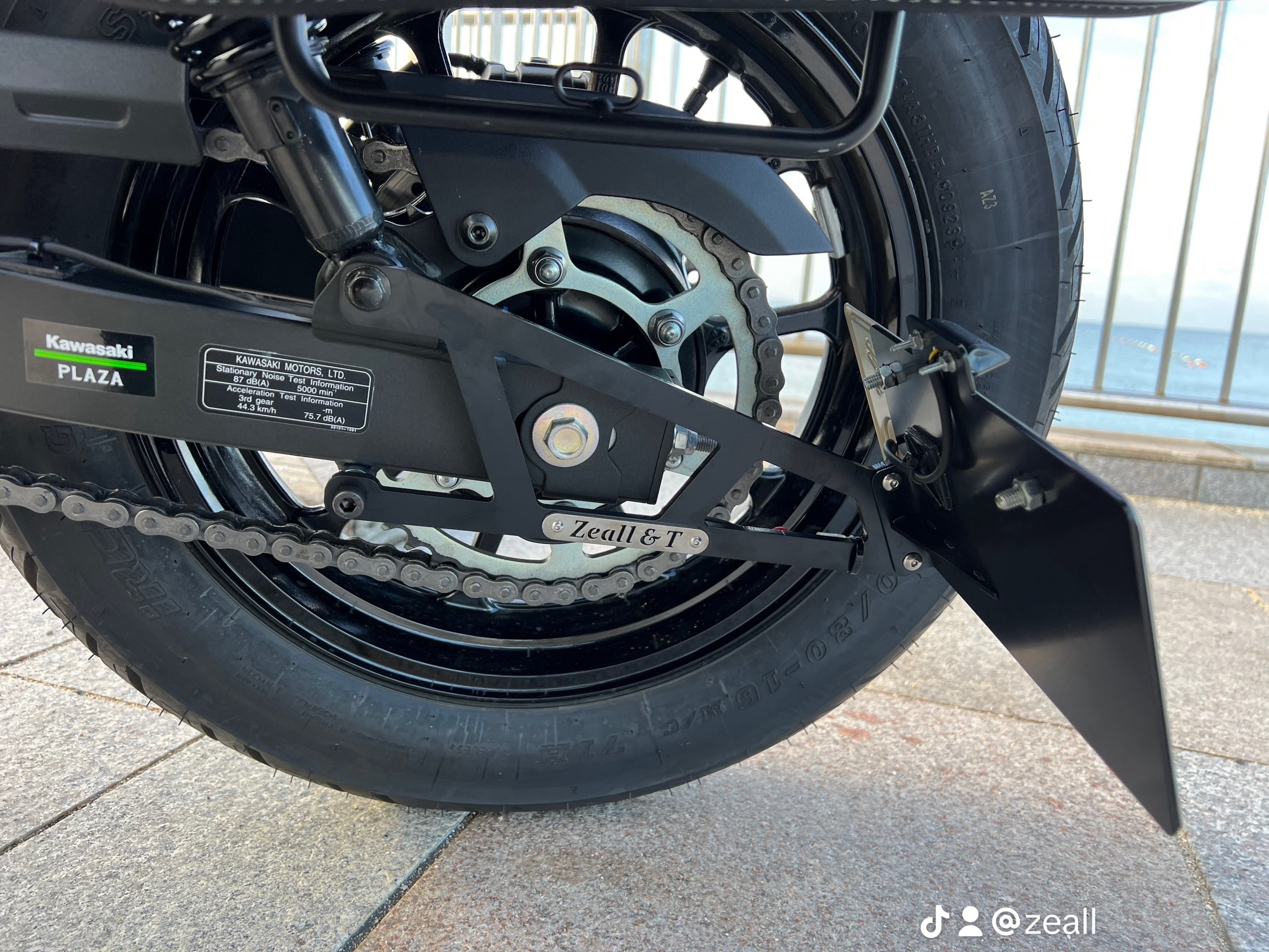 安定したオートバイのライセンス後半ブラケット フレームホルダー