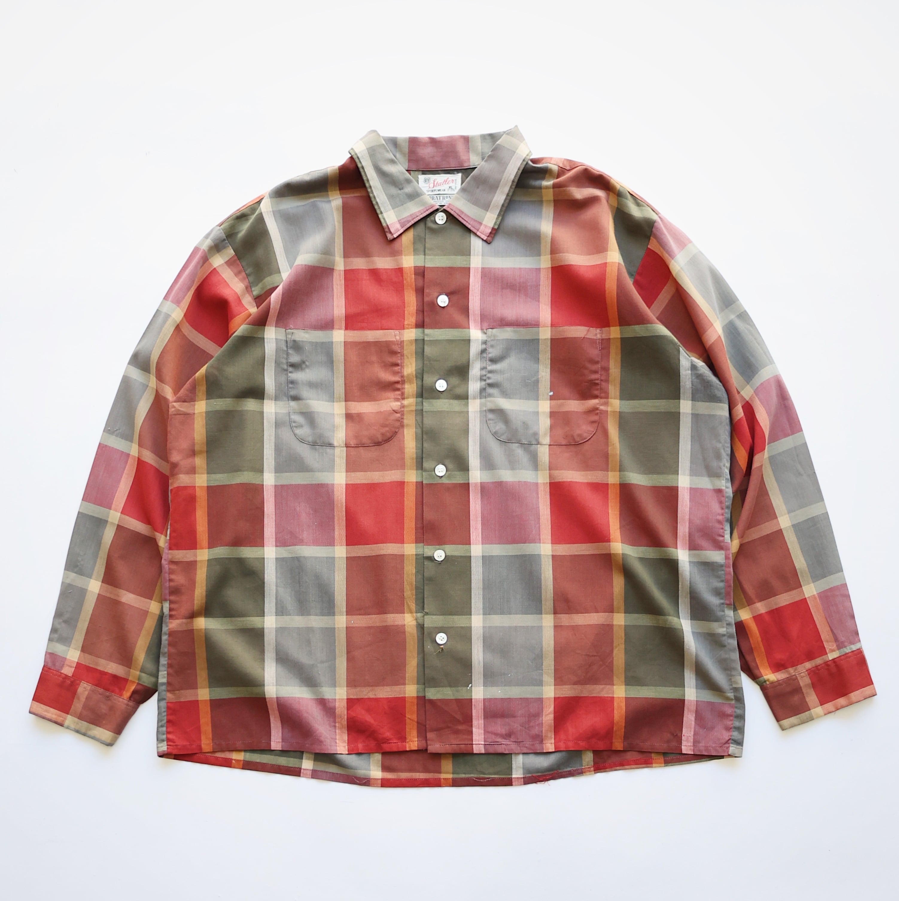 60S STATLER KORATRON L/S SHIRT