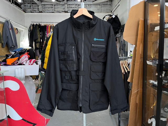 UNIFORM EXPERIMENT MULTI POCKET JACKET BLACK 3 86595